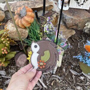 Chala Key Fob/Coin Purse - Hedgehog